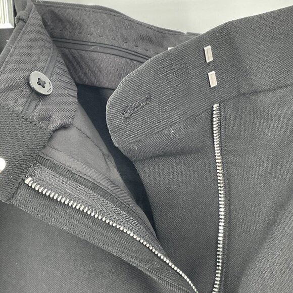 Aritzia Babaton Classic Trouser Black Cropped Slim Leg Ankle Trouser Pants 8 - Picture 5 of 7